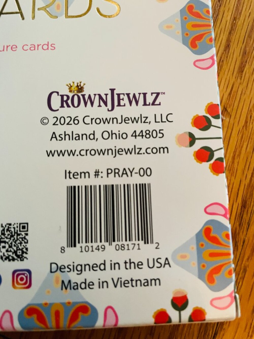 NIB! Set of 2 (40 Cards) CrownJewlz Inspirational Prayer and Scripture Cards - Picture 9 of 10